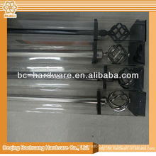 2014 fashionable birdcage metal curtain rod